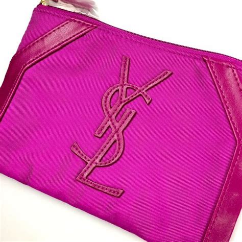 ysl cosmetic bag|yves saint laurent cosmetic bag.